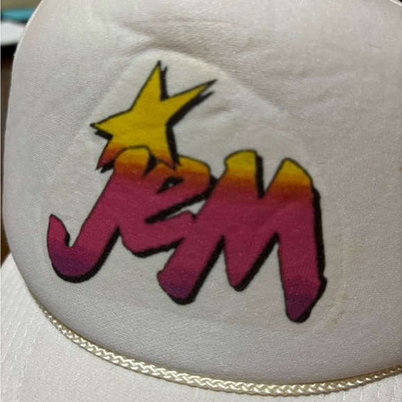 Vintage 80's Jem T-Show Trucker SnapBack Hat - Picture 2 of 6